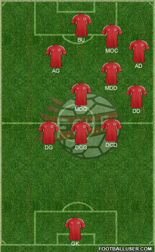 Albania Formation 2013