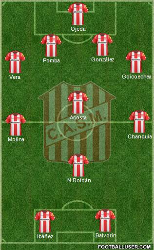 San Martín de Tucumán Formation 2013