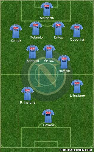 Napoli Formation 2013