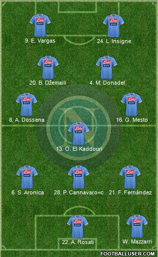 Napoli Formation 2013