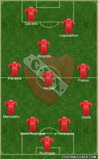 Independiente Formation 2013