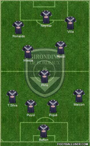 FC Girondins de Bordeaux Formation 2013
