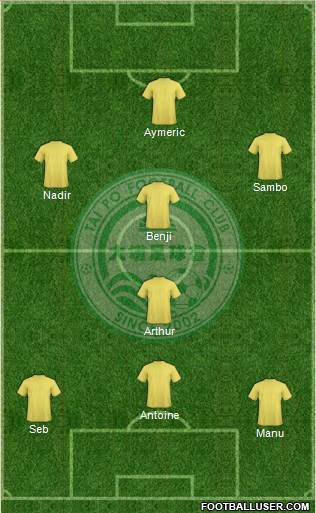 Tai Po Football Club Formation 2013