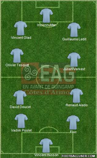 En Avant de Guingamp Formation 2013