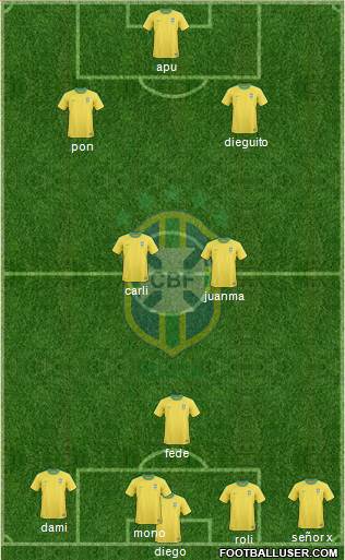 Brazil Formation 2013