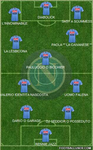 Napoli Formation 2013