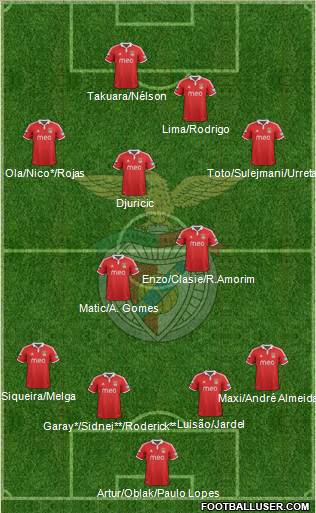 Sport Lisboa e Benfica - SAD Formation 2013
