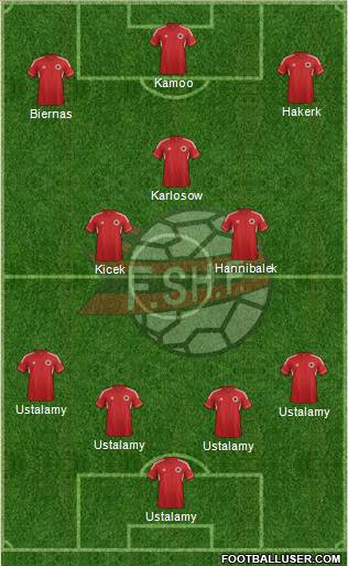 Albania Formation 2013