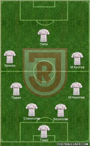 SSV Jahn 2000 Regensburg Formation 2013