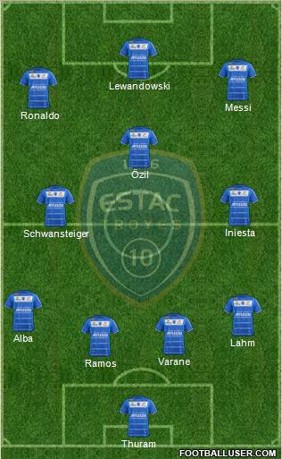 Esperance Sportive Troyes Aube Champagne Formation 2013
