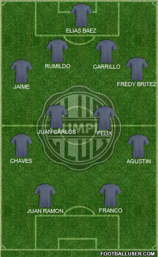 C Olimpia Formation 2013