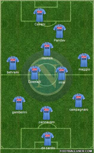 Napoli Formation 2013