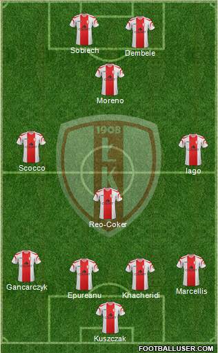 Lodzki Klub Sportowy Formation 2013