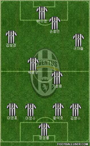 Juventus Formation 2013
