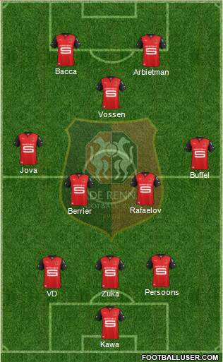 Stade Rennais Football Club Formation 2013