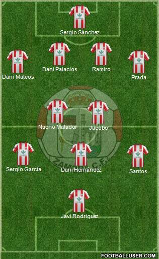 Zamora C.F. Formation 2013