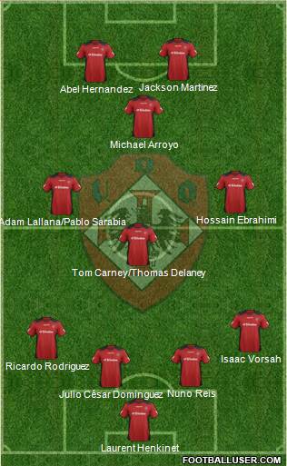 União Desportiva Oliveirense Formation 2013