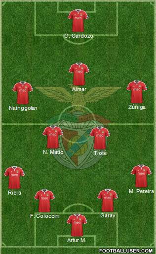 Sport Lisboa e Benfica - SAD Formation 2013
