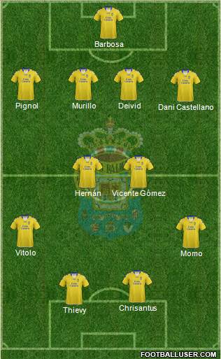 U.D. Las Palmas S.A.D. Formation 2013