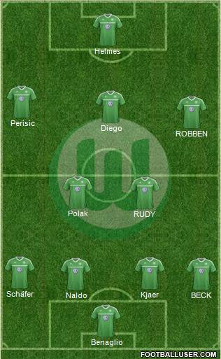 VfL Wolfsburg Formation 2013