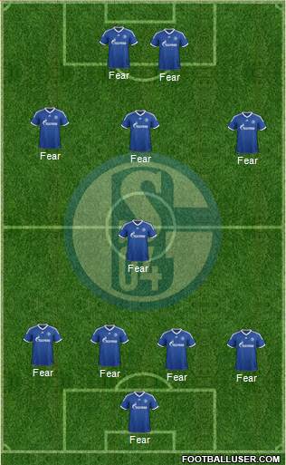 FC Schalke 04 Formation 2013
