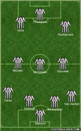 St. Mirren Formation 2013