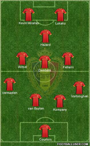 Belgium Formation 2013