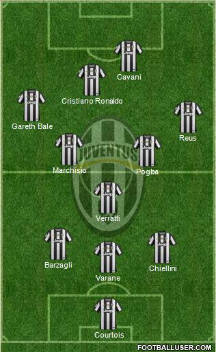 Juventus Formation 2013