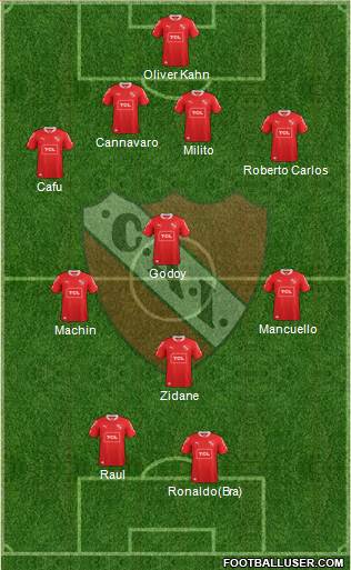 Independiente Formation 2013