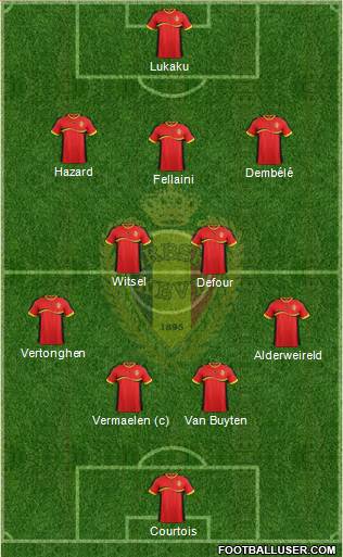 Belgium Formation 2013