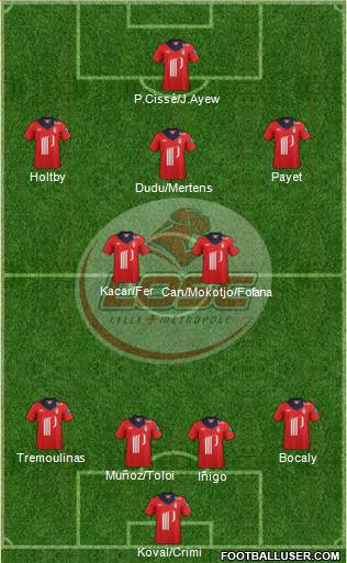 LOSC Lille Métropole Formation 2013