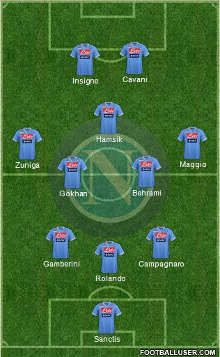 Napoli Formation 2013