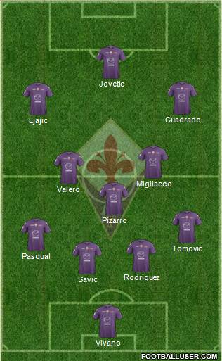 Fiorentina Formation 2013