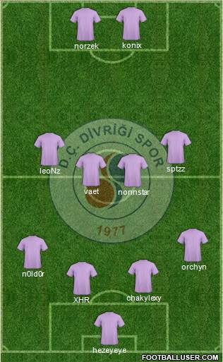D.Ç. Divrigispor Formation 2013