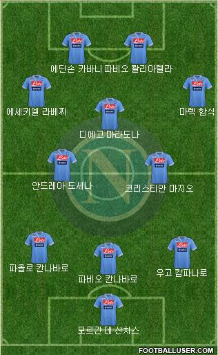 Napoli Formation 2013