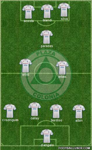 Club Plaza Colonia Formation 2013