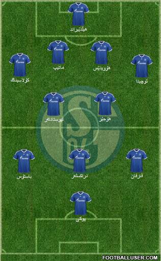 FC Schalke 04 Formation 2013
