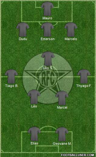 Resende FC Formation 2013