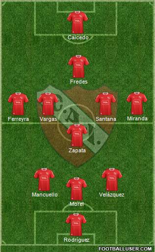 Independiente Formation 2013