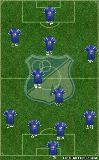 CD Los Millonarios Formation 2013