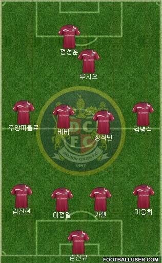 Daejeon Citizen Formation 2013