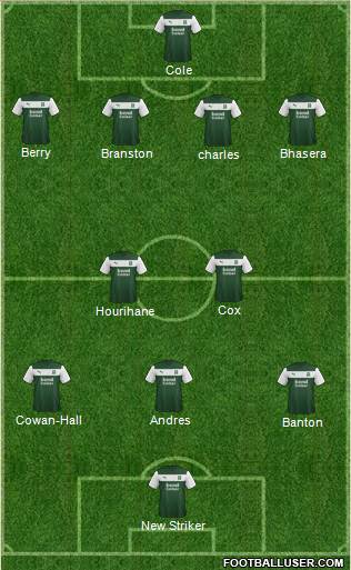 Plymouth Argyle Formation 2013
