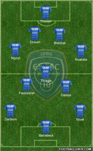 Esperance Sportive Troyes Aube Champagne Formation 2013
