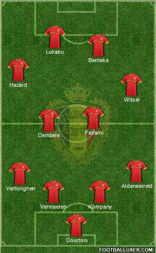 Belgium Formation 2013
