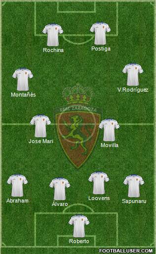 R. Zaragoza S.A.D. Formation 2013