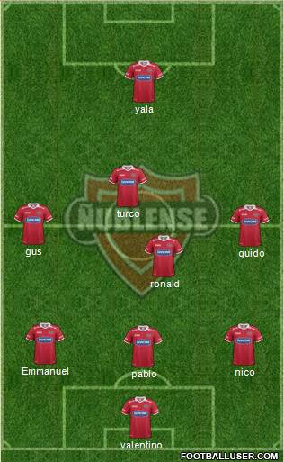 CD Ñublense S.A.D.P. Formation 2013