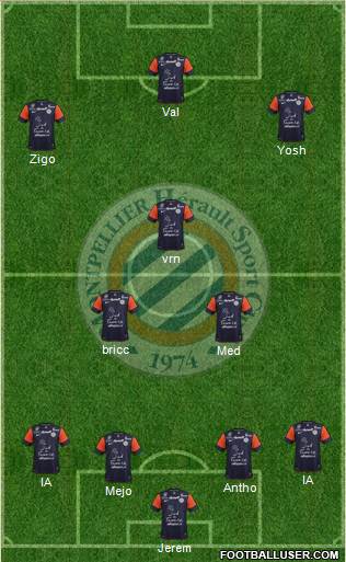 Montpellier Hérault Sport Club Formation 2013