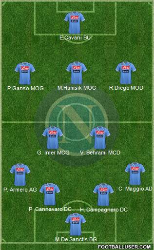 Napoli Formation 2013