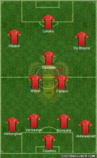 Belgium Formation 2013