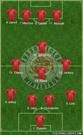 FC Winterthur Formation 2013